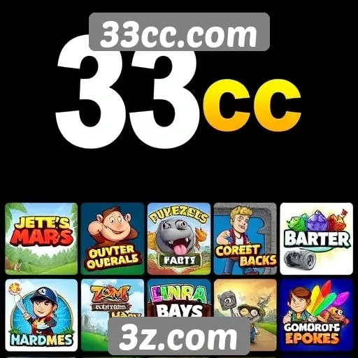33cc.com apresenta novos jogos para usuários