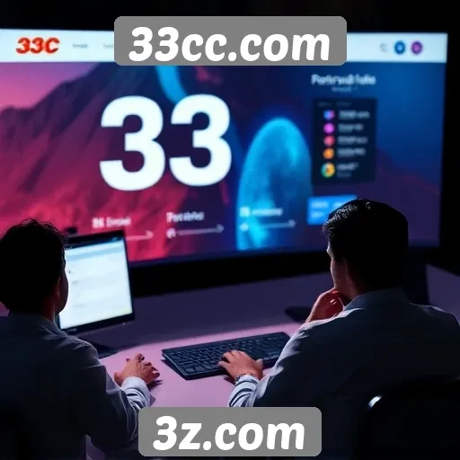 Experiência do usuário no site 33cc.com